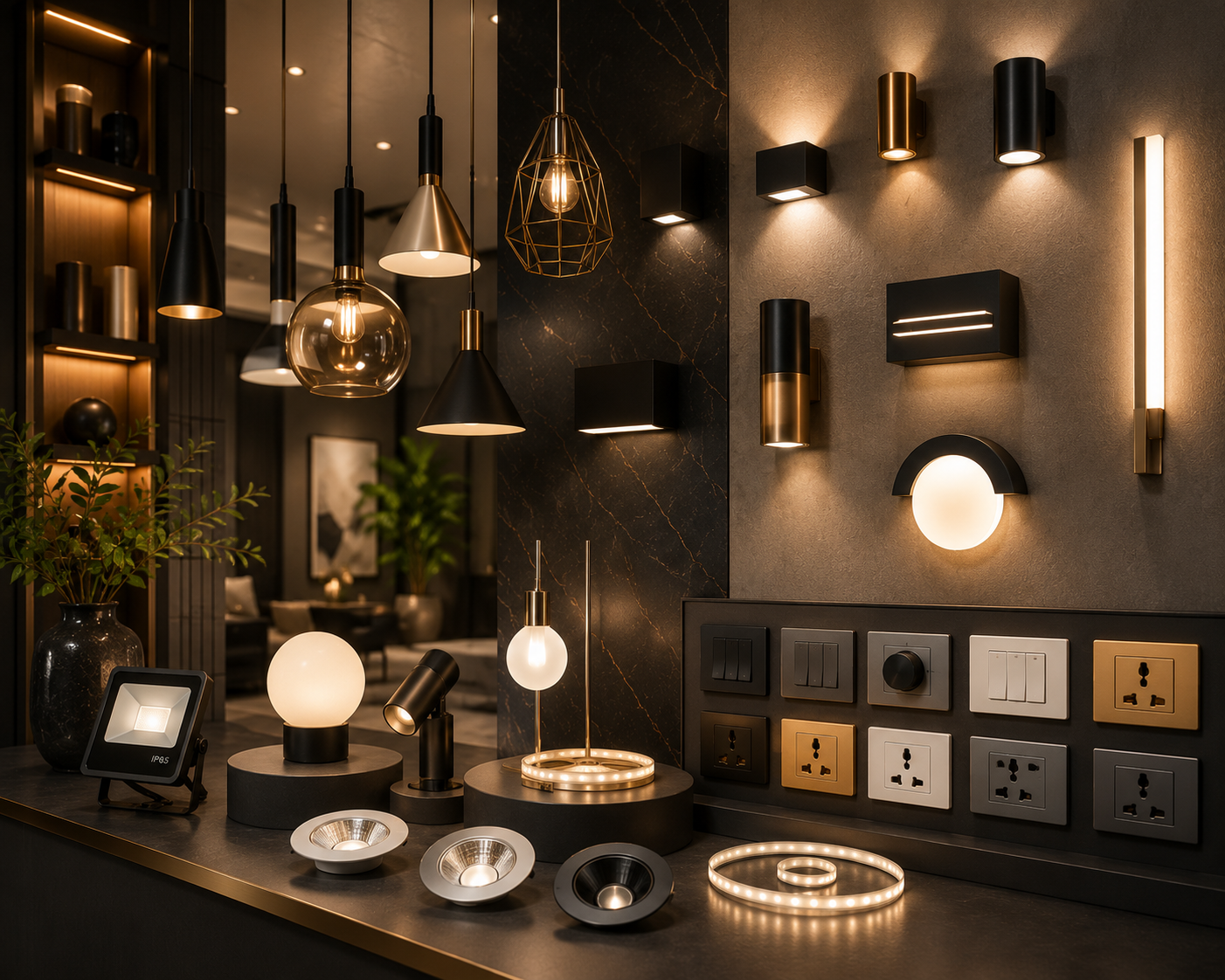 Modern interior lighting