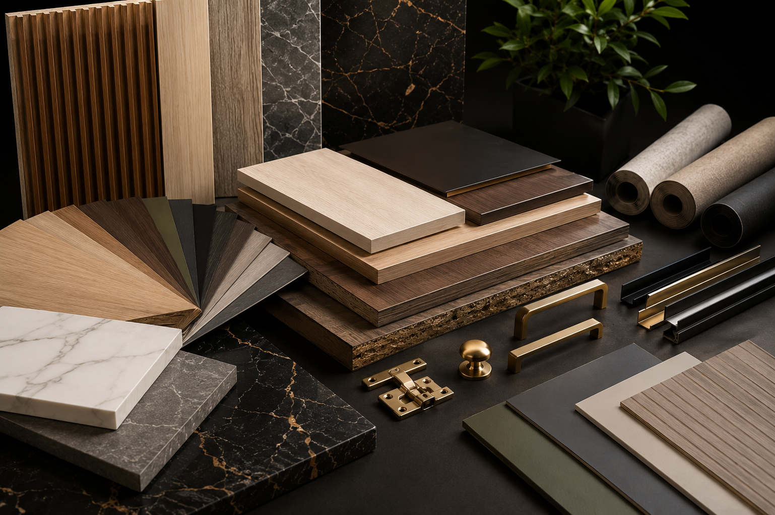 Premium interior materials